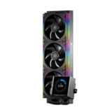 Thermalright Peerless Vision 360 ARGB Black CPU Aio Cooler,PC 360 Specification Water Cooler System,3.95’’IPS LCD Screen with 480×480 Resolution,for AM4/AM5;Intel 1700/1851,3 Wireless Splicing Fans