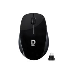 D Select Wireless Mouse Ds321-Black With Usb Type C Connector, 1200Dpi, Lightweight | Marketed By Dell