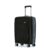 Lattitude By Provogue Core Cabin Suitcase 55Cm 20 Inch Polypropylene Hard Trolley Bag, 8 Spinner Wheels, Recessed Number Lock, Lightweight Carry-On Luggage For Men & Women Midnight Black/Arctic Blue