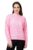 Wear Lusso Women Pullover Sweater Relaxed Fit For Winter | Full Sleeve 100% Wool Latest Stylish Crafted With Comfort (Small, Baby Pink)