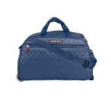 ACEPACK X Verage Cabin Size 20″ Polyester Rolling Wheels Duffle Bag for Travel | Luggage Travel Bag for Men & Women (Blue)