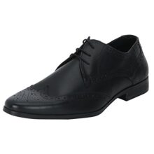 Bond Street by (Red Tape) Men’s Black Formal Shoes – 6 UK (40 EU) (BSS0911D)