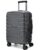 BAGSMART Carry On Luggage Airline Approved with Spinner Wheels, Silver Gray, 20 inch