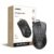Salpido Wired RGB Gaming Mouse, 7200 DPI, Optical, Ergonomic Design, Black
