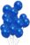Crackles Blue Metallic Balloons For Happy Birthday Decorations,Baby Shower,Party Supplies,Bachelorette Bride To Be 50 Pc