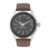 Fastrack Quartz Analog Black Dial Leather Strap Watch For Men-Ns3089Sl05