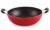 Nirlon Cooking Non-Stick Gas Stove Compatible Bottom deep Fry kadhai 18.5cm – 1.2 LTR (Compatible with All Gas & stovetops Only) – Aluminium, Red