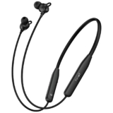 boAt Rockerz 200, 40H Battery, Signature Sound, ENx Tech, Dual Pairing, 60 ms Low Latency, IPX5, ASAP Charge, Magnetic Buds, Bluetooth Neckband, Wireless with Mic Earphones (Active Black)
