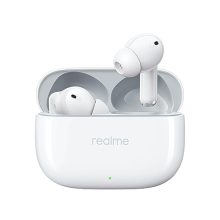 Realme Buds T300 Truly Wireless In-Ear Earbuds With 30Db Anc, 360° Spatial Audio Effect, 12.4Mm Dynamic Bass Boost Driver With Dolby Atmos Support, Upto 40Hrs Battery And Fast Charging (Youth White)
