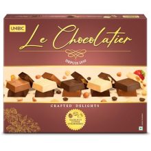 Unibic Le Chocolatier| Assorted Chocolates| Chocolate Gift Pack | 168G