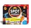 Toyzone Spot The Differences | Find The Difference Game | Brain Early Learner Educational Game | Great For Home, Road Trip, Travel, Camping – Best Gift For Kids Ages 3+