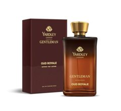 Yardley London Oud Royale | Eau De Parfum | Long Lasting International Perfume for Man | Saffron Oud Leather Fragrance | Upto 15% dosage | 100ml EDP| Ideal Gift for Man
