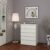 Home Centre | Helios Reynan Cubby Chest of 5 Drawers | Chest of Drawers for Bedroom | White