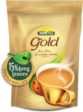 Tata Tea Gold Gold Tea Pouch with 15% Long Leaves Black Tea Pouch(750 g)