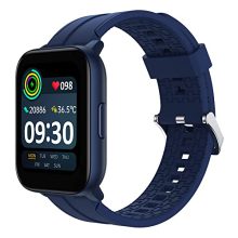 Realme Techlife Smart Watch Sz100 1.69″ Hd Display With Spo2, Heart Rate & Temperature Monitors (Blue Strap, Free Size), Rmw2103