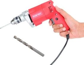 Foster FPD-010A with bit Pistol Grip Drill Machine for Home (10 mm Chuck Size)