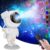 Desidiya® Astronaut Light Projector – 360° Galaxy Star Projector with Timer & Remote Control, Ideal for Bedroom Ceiling, Home Decor, and Parties (Corded Electric)