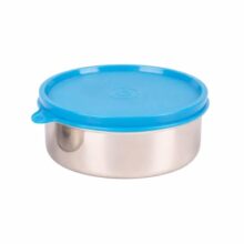 TOSAA Stainless Steel Sigma Container Medium – 390 ml (Pack of 1) | Airtight & Leakproof Lid |Compact & Travel-Friendly | Easy to Carry | Perfect for Office, School & Home Use