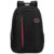 Aristocrat Vortex Laptop Backpack 25L | 4 Compartments with Quick-Access Front Pocket | Padded Shoulder Straps & Side Bottle Holders | Trolley Sleeve | Office & Travel Backpack for Men & Women (BLACK)