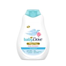 Baby Dove Shampoo 400 ml, Mild No Tears Rich Moisture Baby Shampoo for kids, Gentle Care for Baby’s Soft Hair – No Sulphates No Paraben shampoo