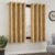 Story@home 152 cm (5 ft) Polyester, Blends Semi Transparent Window Curtain (Pack Of 2)(Printed, Beige)