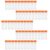 Diy Crafts Pack Of 125 Pc, Clear Color, Plastic Clear Color Graduated Vial Tube With Screw White & Random Caps Refilla (Pack Of 125 Pc, Clear Color)