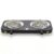 Portable Electric Coil Burner with Indicator Lights Practical Burner Cooktop Double 2000W Black