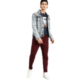 Bewakoof Men Make Tracks Graphic Print Blue Sleeveless Round Neck Vest