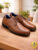 Bata Lace Up For Men(Brown , 8)