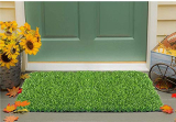 Status Artificial Grass Floor Door Mat In Home Kitchen Office Entrance Mats (12 X 18 Inch)