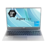 Acer Aspire Lite, 13th Gen, Intel Core i3-1305U, 8GB RAM, 512GB SSD, Full HD, 15.6″/39.62cm, Windows 11 Home, Steel Gray, 1.59KG, AL15-53, Metal Body, 36 WHR, Thin and Light Premium Laptop