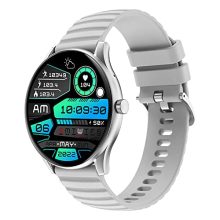 Gizmore Gizfit Curve 4.69″|Aod 500 Nits|360X360 Hd Display Bluetooth Calling Smartwatch (Gray)