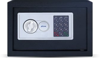 Ozone For Home & Office With 2-Way Access | (Black, 7.9 Ltrs.) Safe Locker(Digital, Key Lock, Keypad)