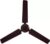Luminous Josh Eco Star-Rated Bee Certified Energy Efficient 52-Watt High Speed 1 Star 1200 Mm 3 Blade Ceiling Fan(Brown, Pack Of 1)