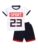 LITTLE NINJA Pure Cotton Knee Length Half Sleeve Numerical Printed Tee & Shorts Set – Black 6-12M