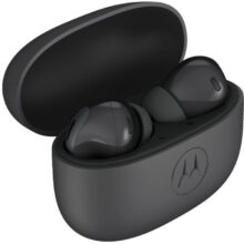 MOTOROLA Buds 2 Fusion with 55dB ANC,12.4mm Titanium Driver, 6 Mic ENC, 53 Hour Playback Bluetooth(PANTONE Tap Shoe, True Wireless)