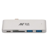 Ant Plus Booster Mac 01 USB C Adapter for MacBook Pro/Air 1 USB-C Hub Pro Accessories with 3 USB 3.0 Ports, USB C to SD/TF Card Reader and Thunderbolt 3 PD Port.