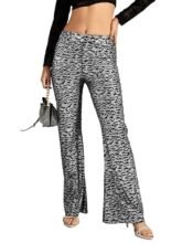 Barcino Silver Multi Sequine Bell Bottom Pants
