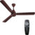 Crompton Energion Hyperjet | BLDC Technology | Remote Control with 2 Year Warranty Energy Saving 1200 mm Ceiling Fan(5 Star | Brown | Pack of 1)