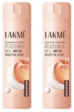 Lakmé Peach Milk Moisturizer Spf 24 Pa++, 200 Ml Lotion(Pack Of 2)