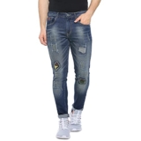Campus Sutra Men’s Regular Jeans (CT21JN_SHDAP_M_PLN_DBU_32_Dark Blue