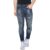 Campus Sutra Men’s Regular Jeans (CT21JN_SHDAP_M_PLN_DBU_32_Dark Blue