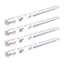 Bajaj Ivora 20W Led Tubelight | 2000 Lm Led Tubelight | Round Led Batten (White, Pack Of 4) | Rechargeable | 3.5 Kv Surge Protection | High Led Enhance | 1 Year Warranty