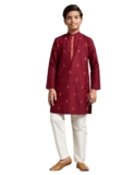 Amazon Brand – Symbol Boy’s Festive Embellished Kurta Pajama Set