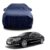 Sulfar 100% Water Resistant Car Body Cover Compatible with Mirror for Audi A3 (Triple Stitched, Full Bottom Elastic, Navy Blue)