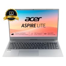 Acer [Smartchoice Aspire Lite AMD Ryzen 3 5300U Premium Thin and Light Laptop (Windows 11 Home/8 GB RAM/512 GB SSD) AL15-41 with 39.62 cm (15.6″) Full HD Display, Metal Body, Steel Gray, 1.6 KG