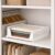 Go Hooked Foldable Wardrobe Organizer With Drawer Style Pull Out Design | Small (44X34X14.5 Cm) Shelf Storage Box | Heavy Duty Plastic Shirt Stacker For Cupboard, Almirah & Closet | White