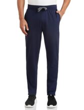 Amazon Brand – Symbol Men’s Cotton Blend Jersey Track Pants (Regular Fit) IRIS Navy XL, Mid Rise