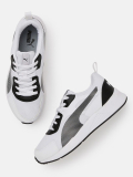 Puma Puma Men White Black Colourblocked Idp Sneakers Sneakers For Men(Black)