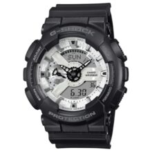 Casio G-Shock Ga-110Wd-1Adr Analog-Digital White Dial Men (G1636)